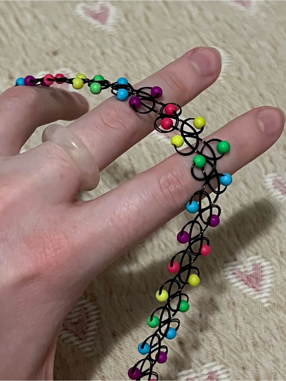 FREE Claire’s Rainbow Beaded Choker